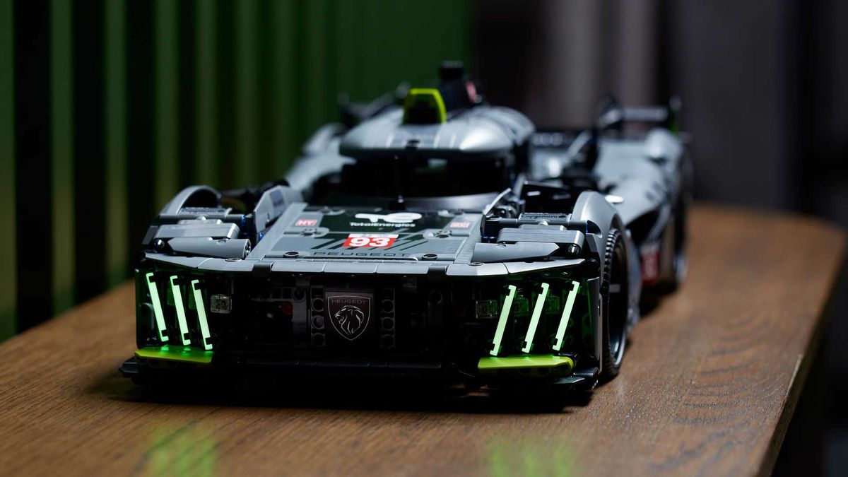 Until Le Mans!  Peugeot and LEGO come up with a 9X8 race car that everyone can have at home